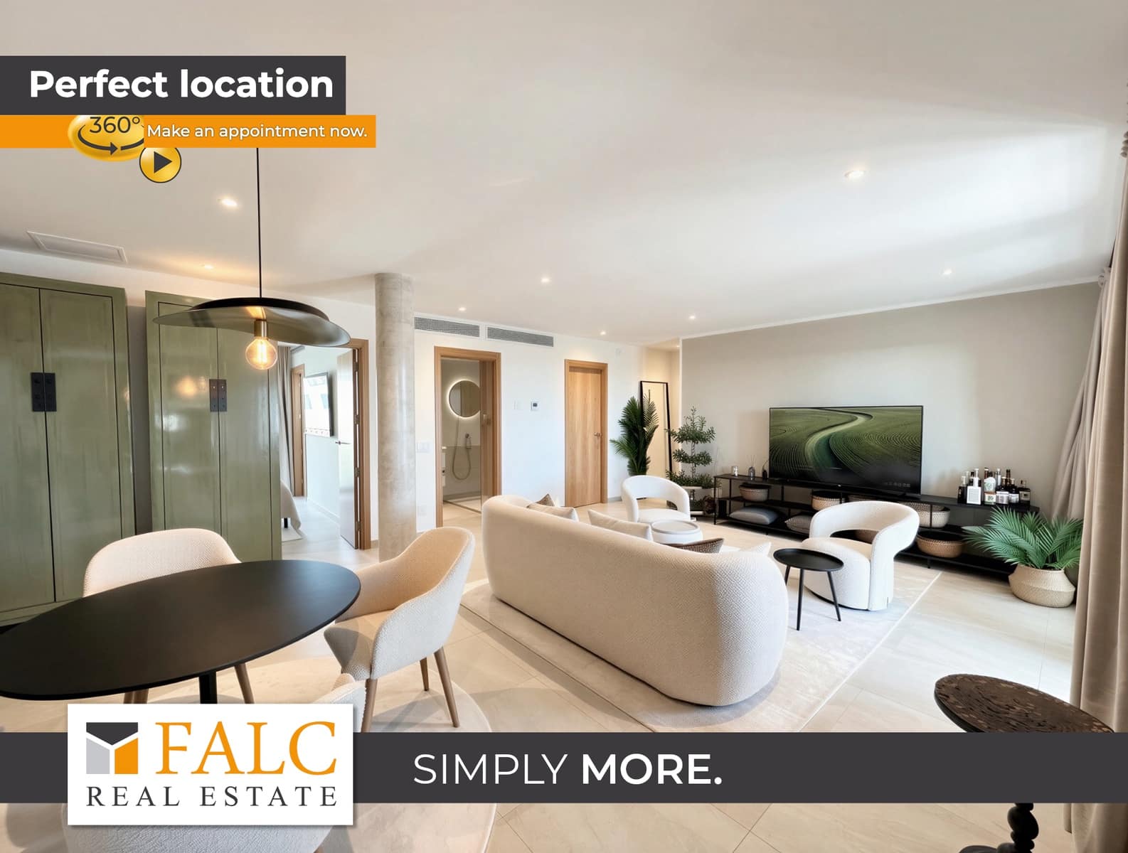 2 chambre Penthouse à vendre à Ses Salines avec piscine garage - 550 000 € (Ref: 9630555)