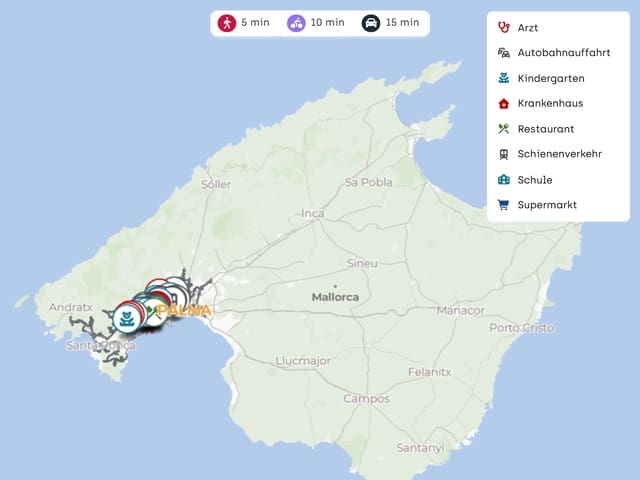 3 quarto Apartamento para venda em Puerto Portals, Calvià com piscina garagem - 1 300 000 € (Ref: 9637980)