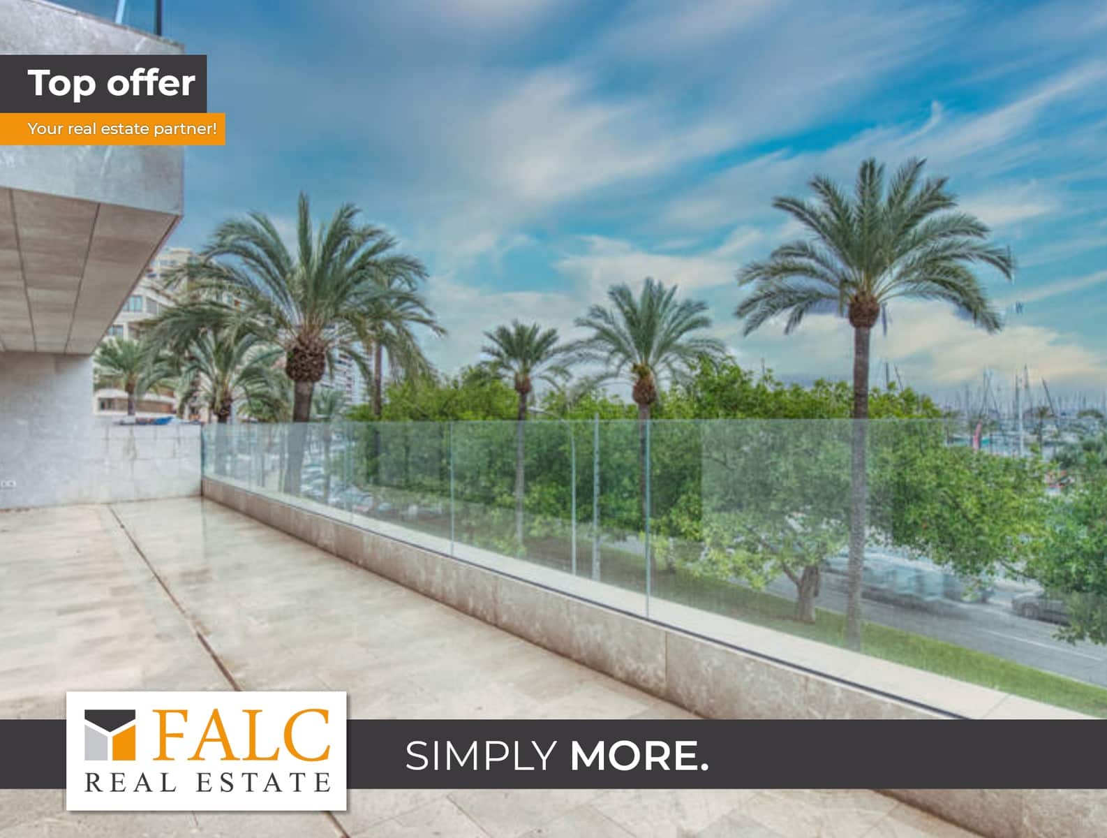 2 Zimmer Apartment zu verkaufen in Palma de Mallorca - 1.000.000 € (Ref: 9637981)