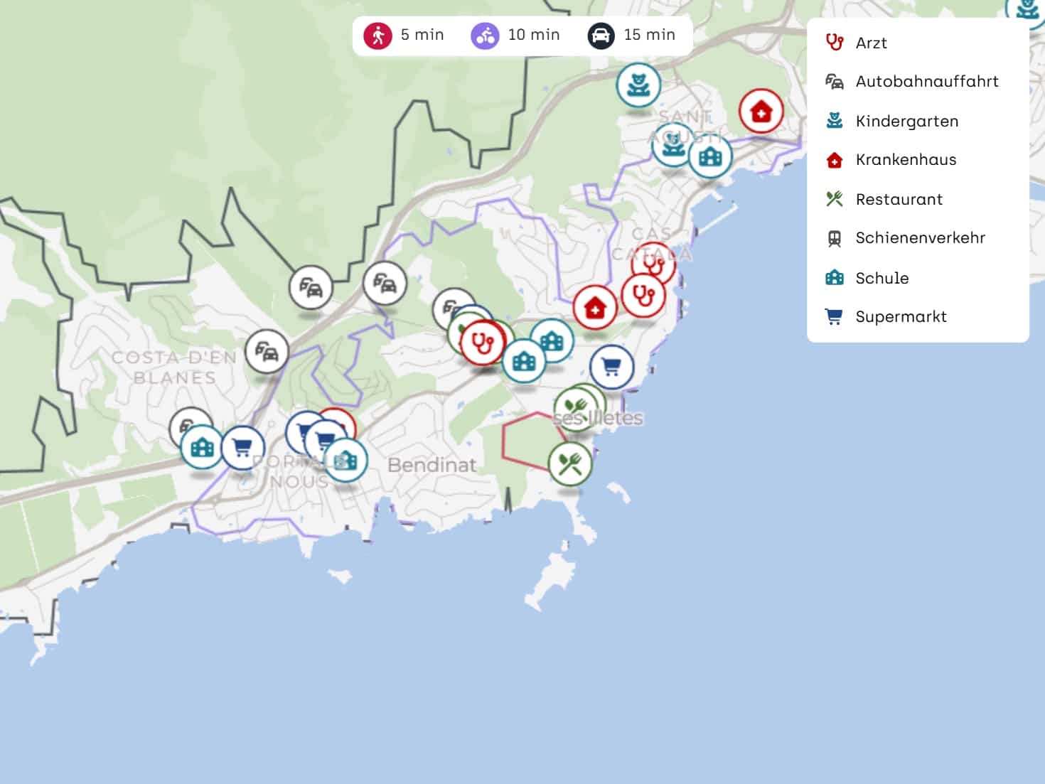4 sypialnia Willa na sprzedaż w Costa d'en Blanes z basenem garażem - 1 895 000 € (Ref: 9639657)