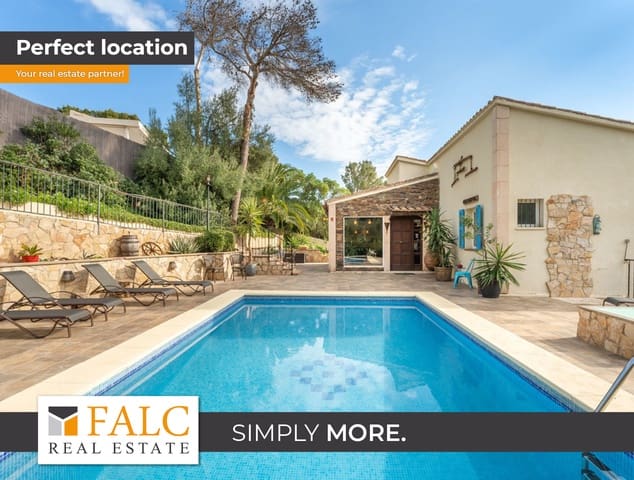 4 sypialnia Willa na sprzedaż w Costa d'en Blanes, Calvià z basenem garażem - 1 895 000 € (Ref: 9639657)