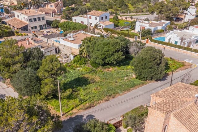 Ubebygd land til salgs i Cala Llombards, Santanyí - € 670 000 (Ref: 9639661)