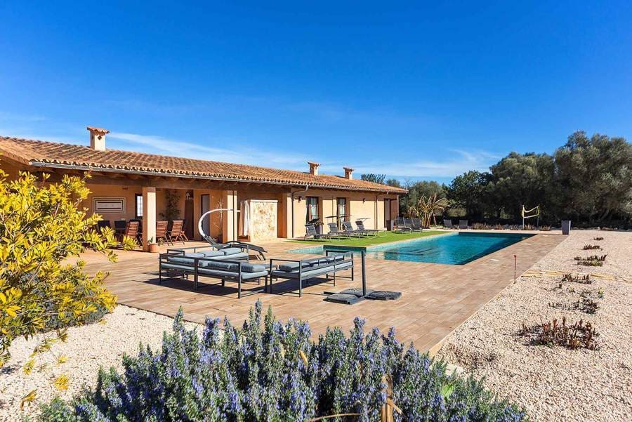 4 chambre Finca/Maison de Campagne à vendre à Llucmajor avec piscine garage - 2 600 000 € (Ref: 9639763)