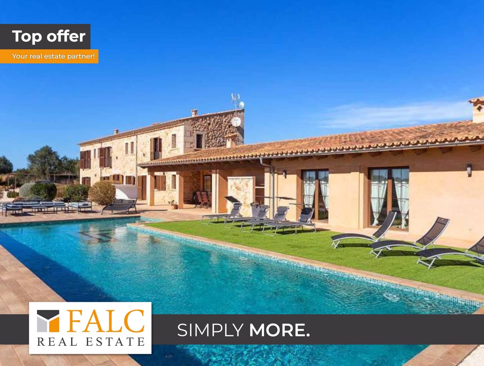 4 chambre Finca/Maison de Campagne à vendre à Llucmajor avec piscine garage - 2 600 000 € (Ref: 9639763)