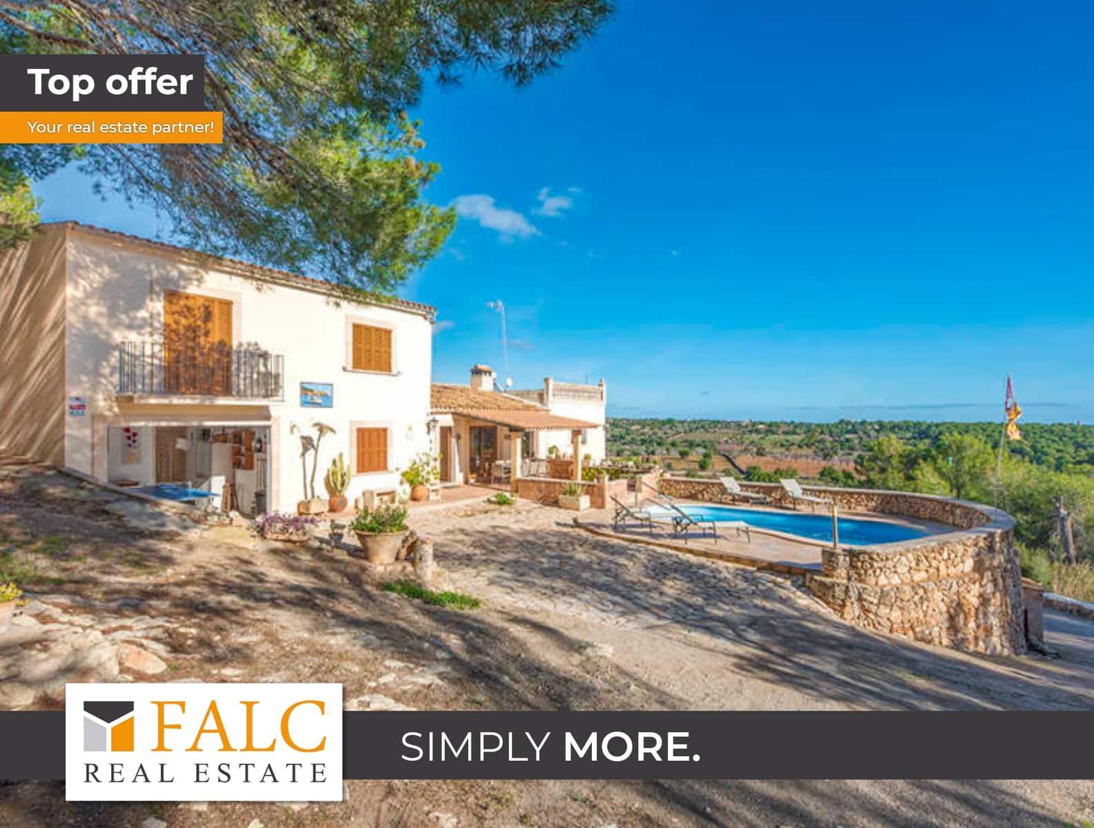 4 quarto Quinta/Casa Rural para venda em Manacor com piscina garagem - 1 600 000 € (Ref: 9640996)