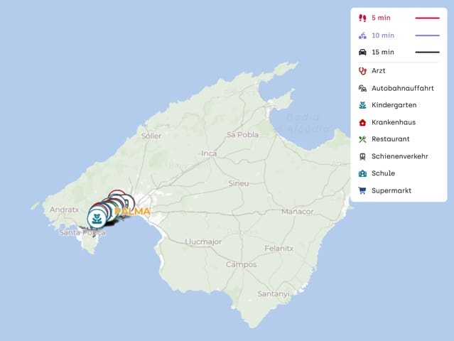 2 makuuhuone Huoneisto myytävänä paikassa Illetas, Calvià mukana uima-altaan 
autotalli - 690 000 € (Ref: 9645957)