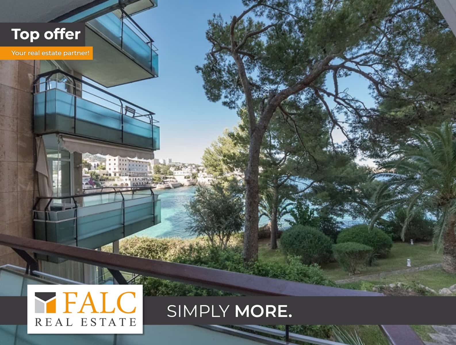 Apartamento de 2 habitaciones en Illetas en venta con piscina garaje - 690.000 € (Ref: 9645957)