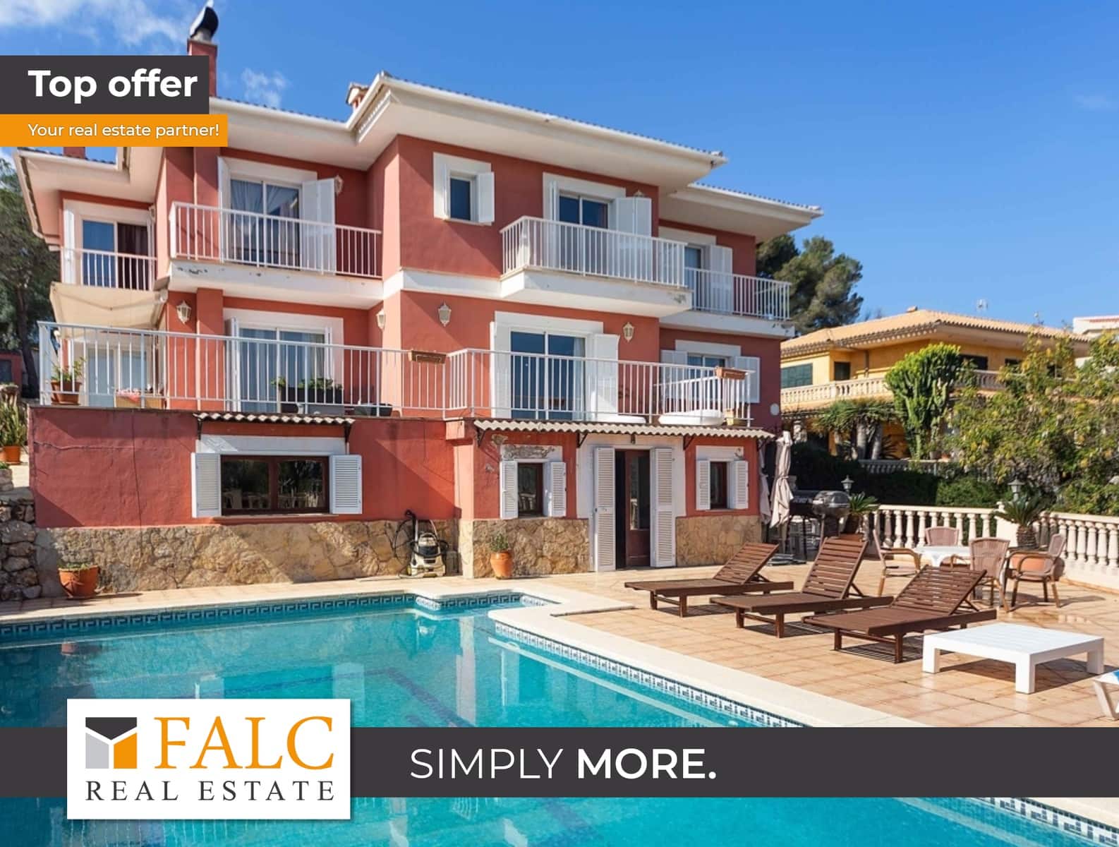 Chalet de 5 habitaciones en Palmanova en venta con piscina garaje - 2.800.000 € (Ref: 9645958)