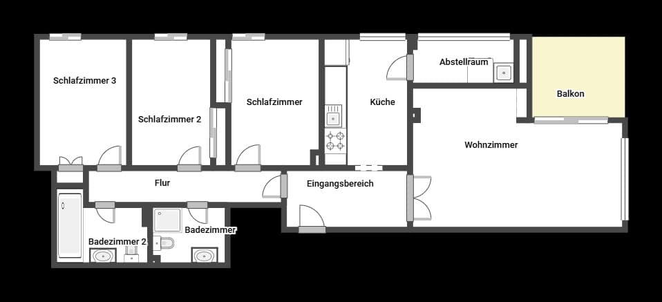 3 quarto Apartamento para arrendar em Palma de Mallorca com garagem - 2 200 € (Ref: 9662228)