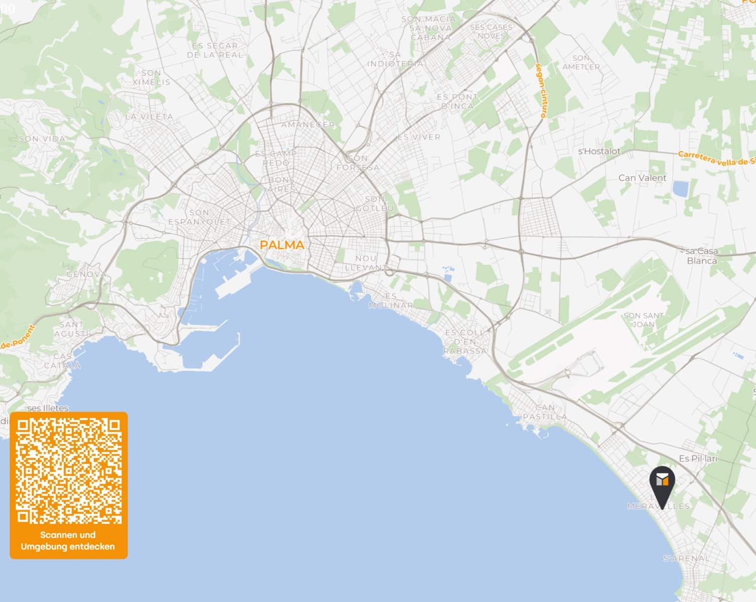 3 quarto Apartamento para arrendar em Palma de Mallorca com garagem - 2 200 € (Ref: 9662228)