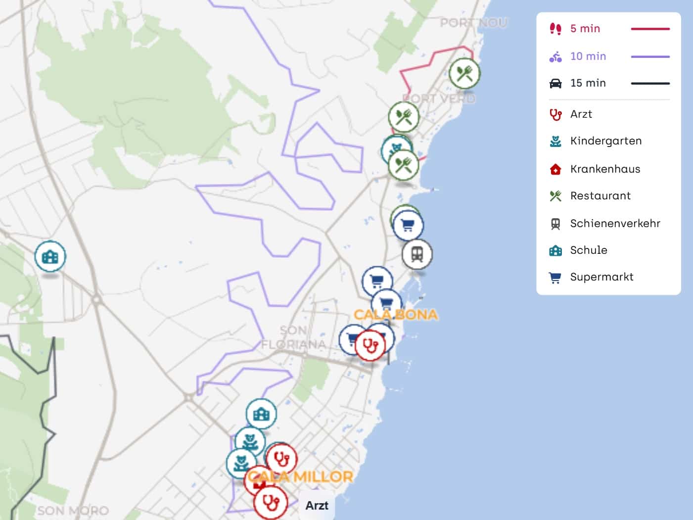 3 makuuhuone Huvila myytävänä paikassa Port Verd mukana uima-altaan 
autotalli - 940 000 € (Ref: 9680566)