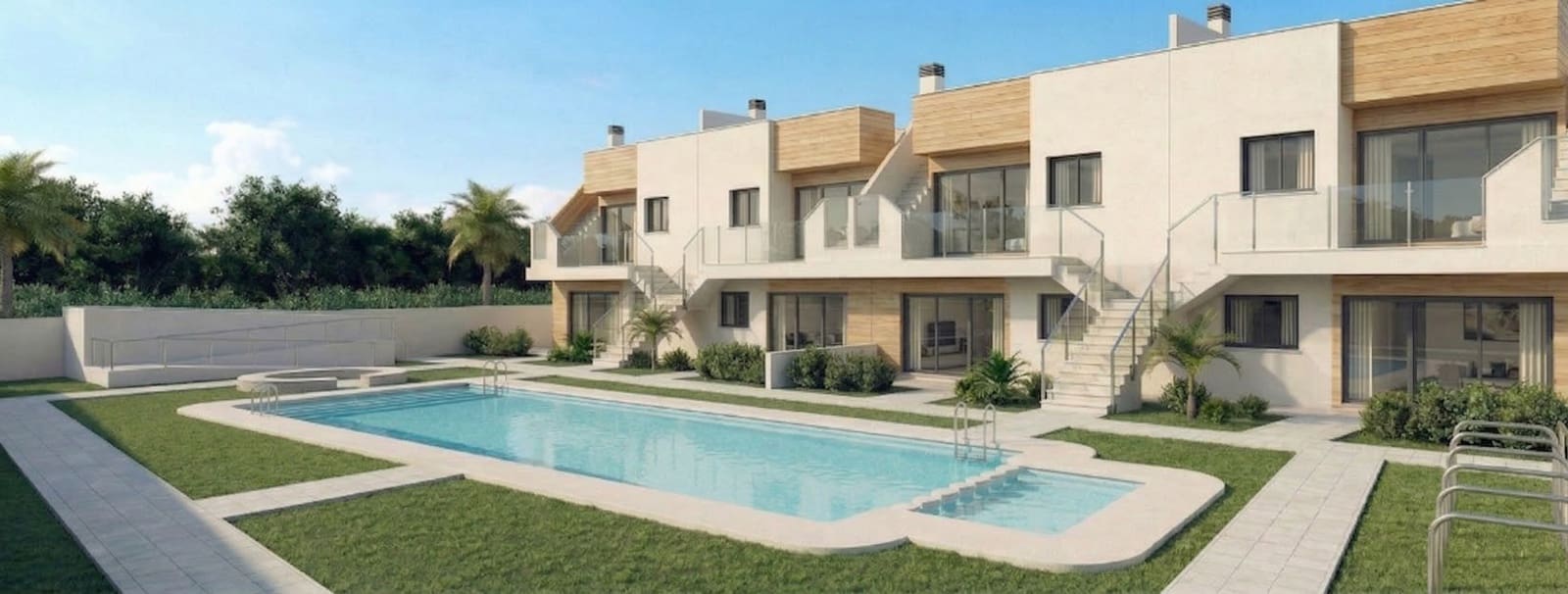 2 sovrum Bungalow till salu i San Javier med pool - 258 900 € (Ref: 9683828)