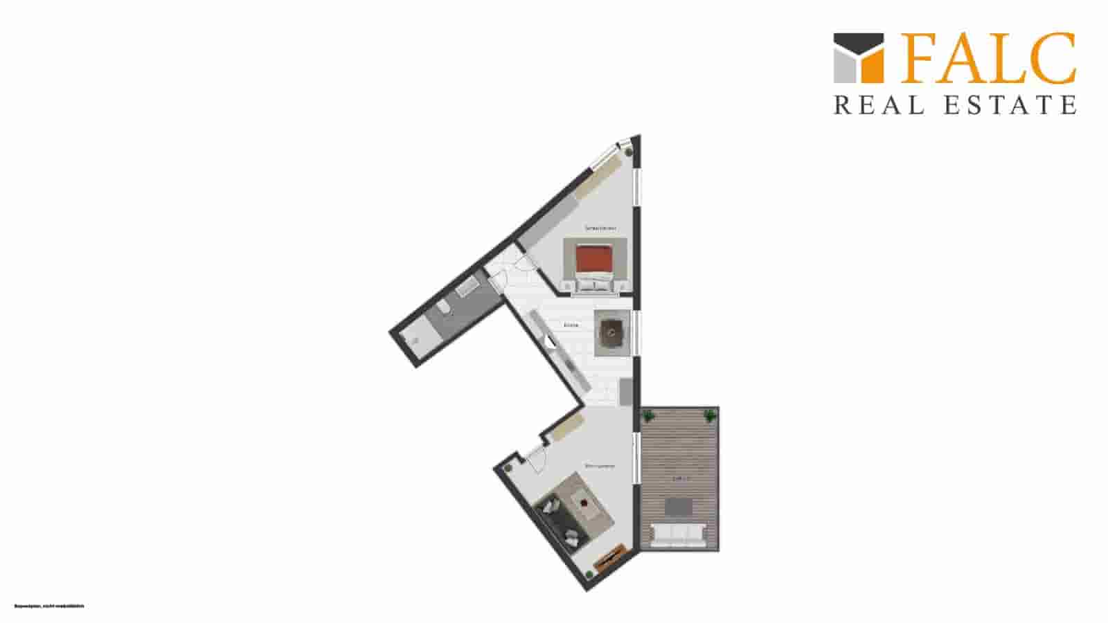 1 soverom Penthouse til salgs i Palma de Mallorca med garasje - € 485 000 (Ref: 9684280)