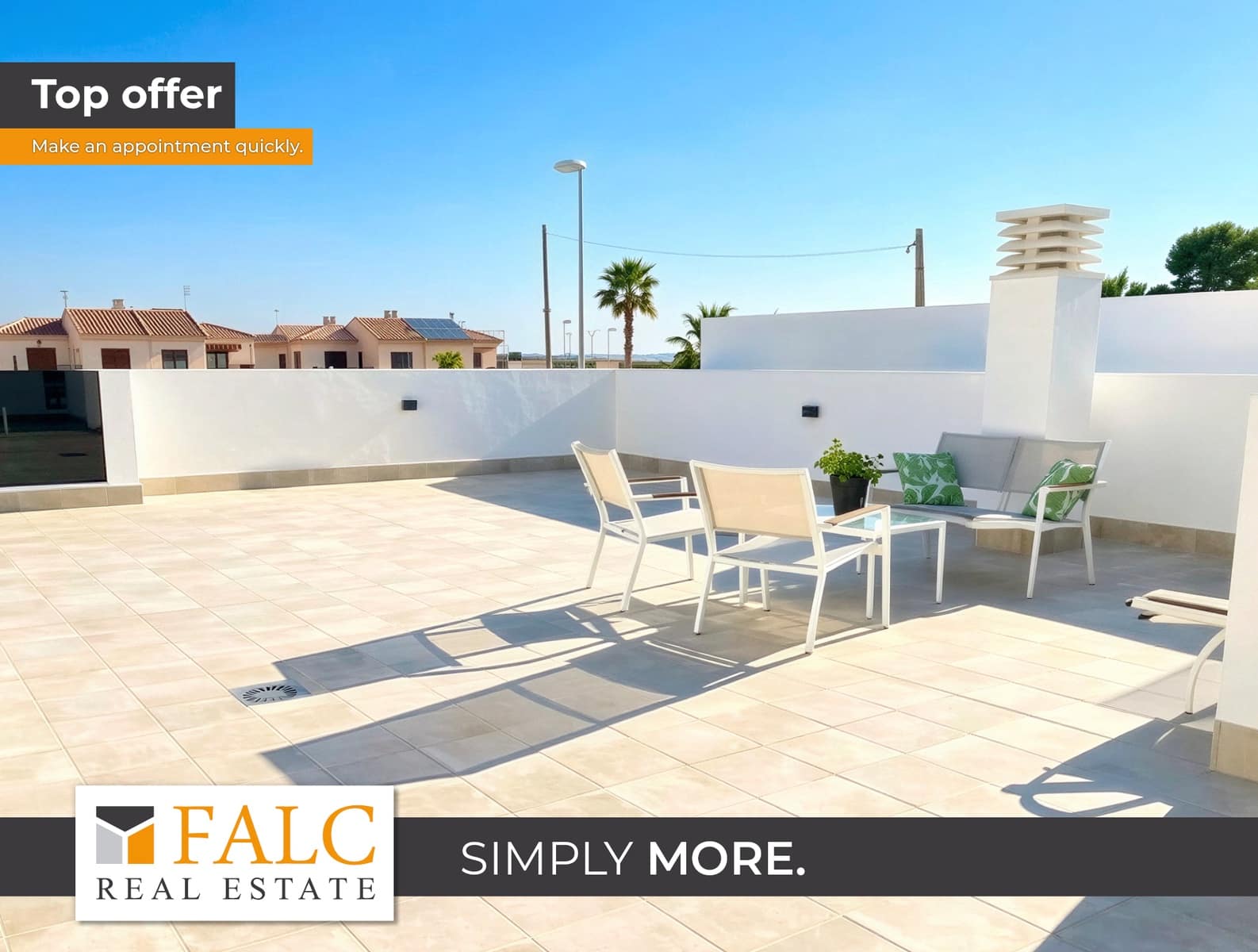 3 soverom Rekkehus til salgs i Balsicas med svømmebasseng garasje - € 340 000 (Ref: 9685220)