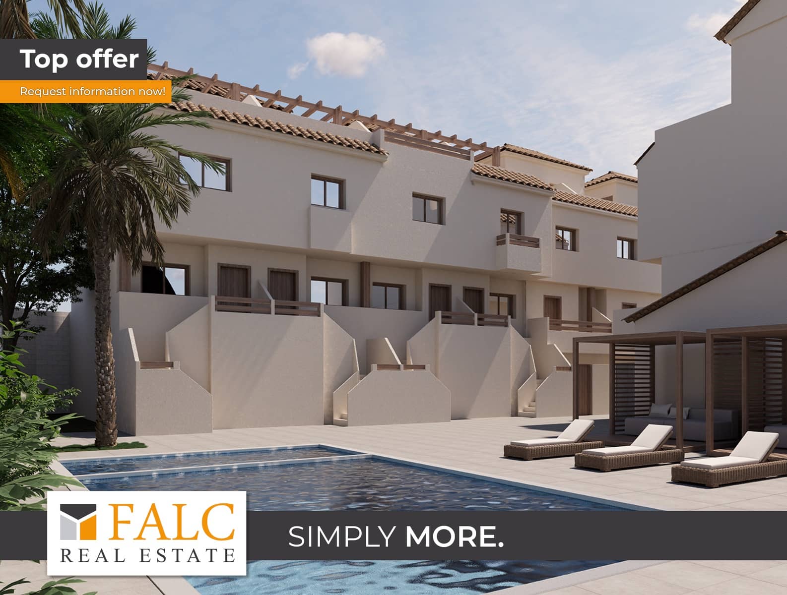 2 makuuhuone Rivitalo myytävänä paikassa Portman mukana uima-altaan 
autotalli - 198 000 € (Ref: 9687621)