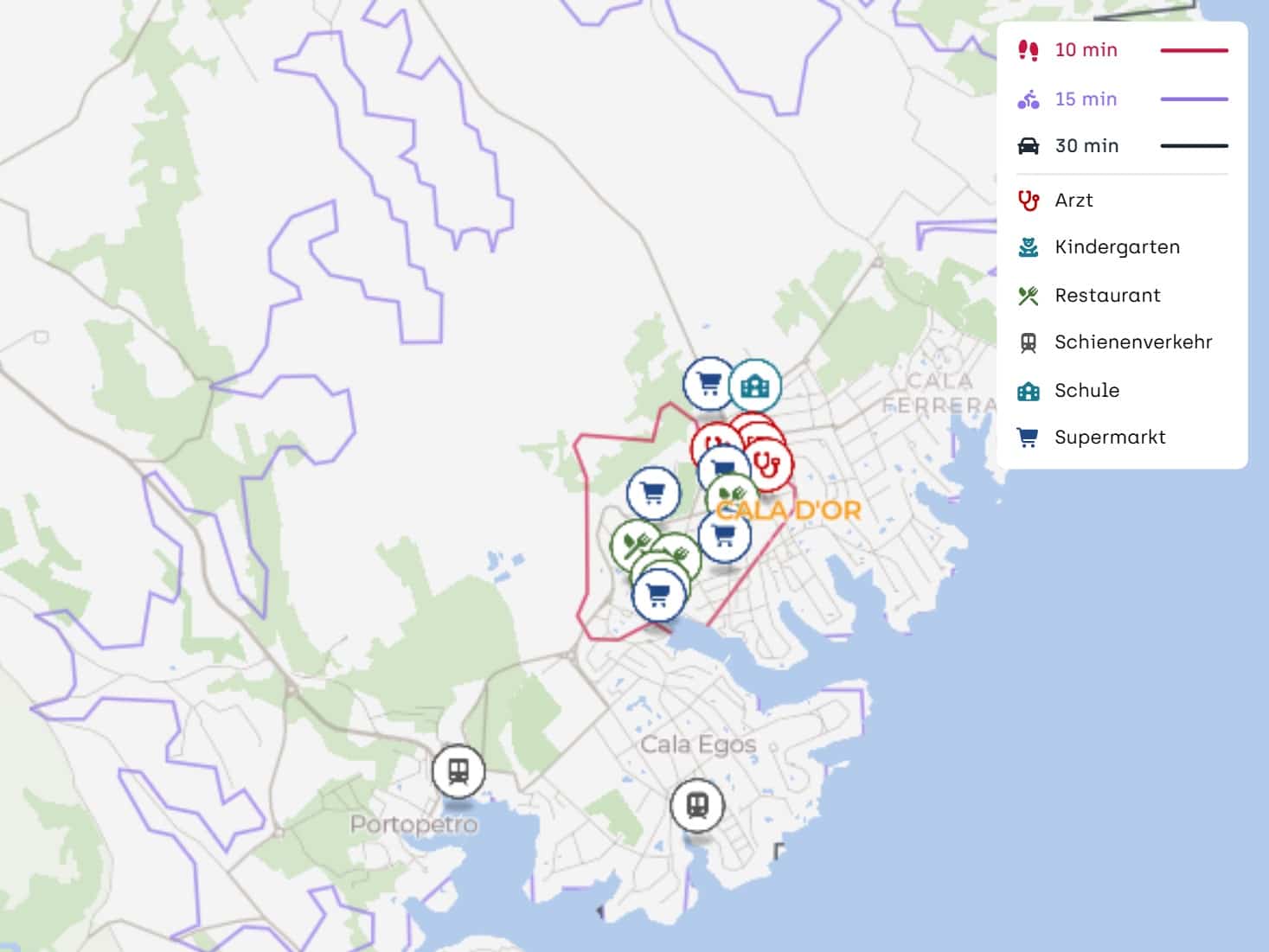 2 soverom Leilighet til salgs i Cala d'Or med svømmebasseng garasje - € 480 000 (Ref: 9697830)