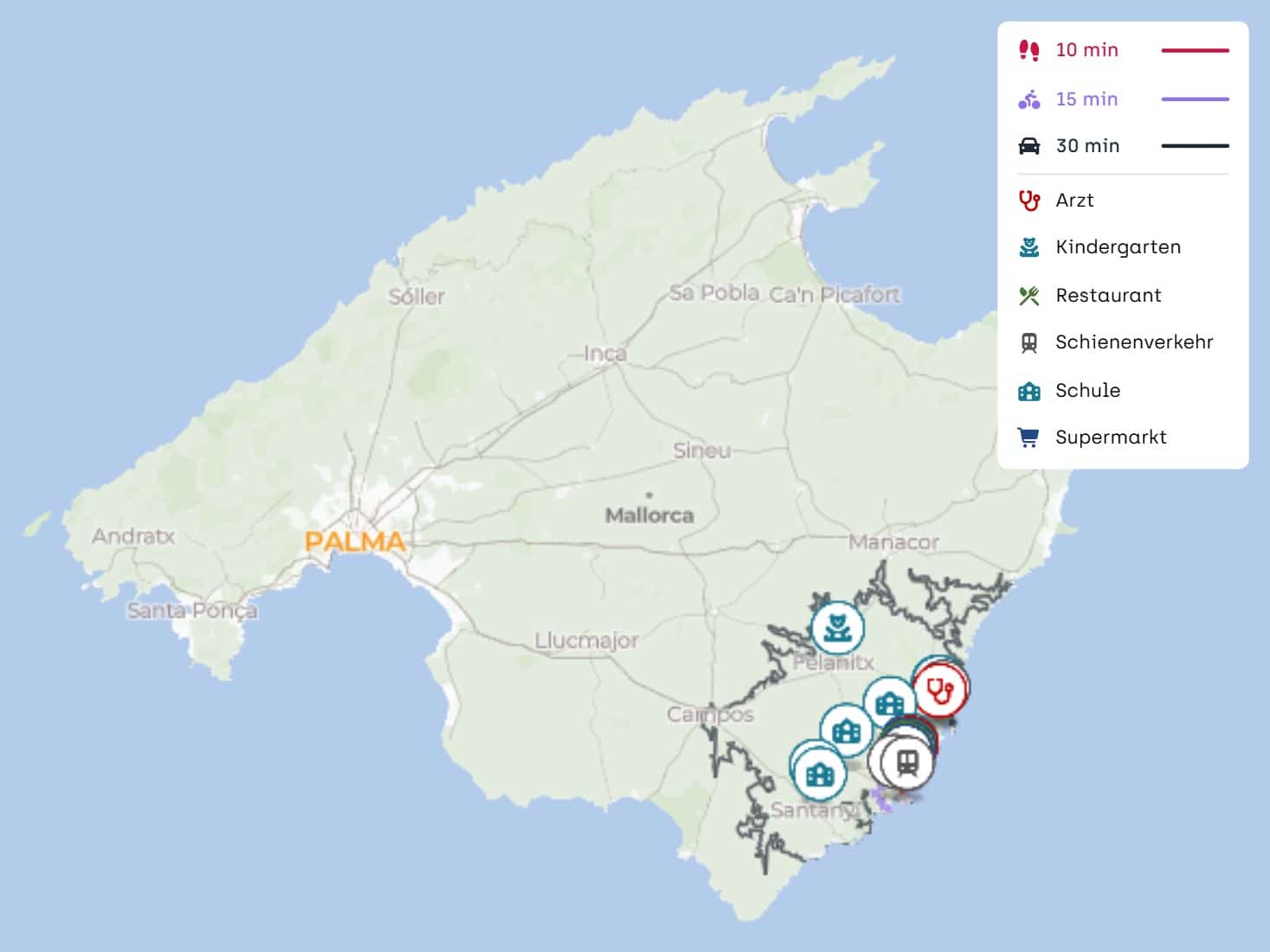2 soverom Leilighet til salgs i Cala d'Or med svømmebasseng garasje - € 480 000 (Ref: 9697830)