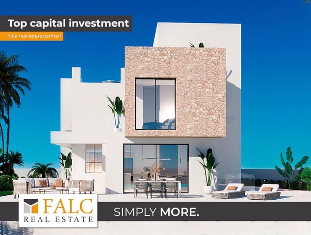 3 sypialnia Willa na sprzedaż w Balcón de Finestrat - Terra Marina, Finestrat z basenem garażem - 729 900 € (Ref: 9699240)