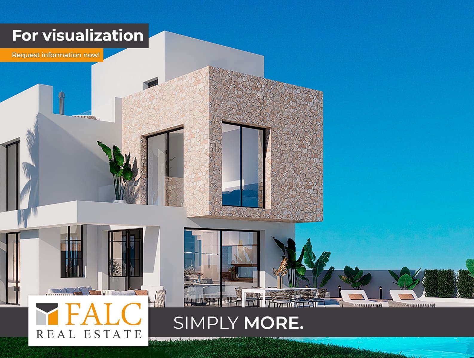 3 makuuhuone Huvila myytävänä paikassa Finestrat mukana uima-altaan 
autotalli - 709 900 € (Ref: 9699241)