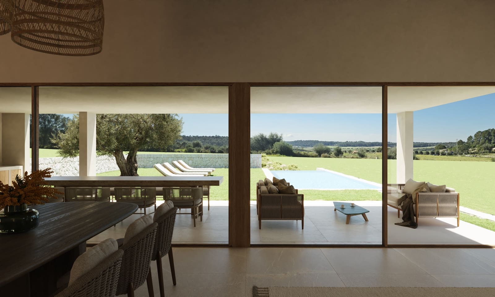 3 sovrum Finca/Hus på landet till salu i Algaida med pool garage - 1 900 000 € (Ref: 9706215)