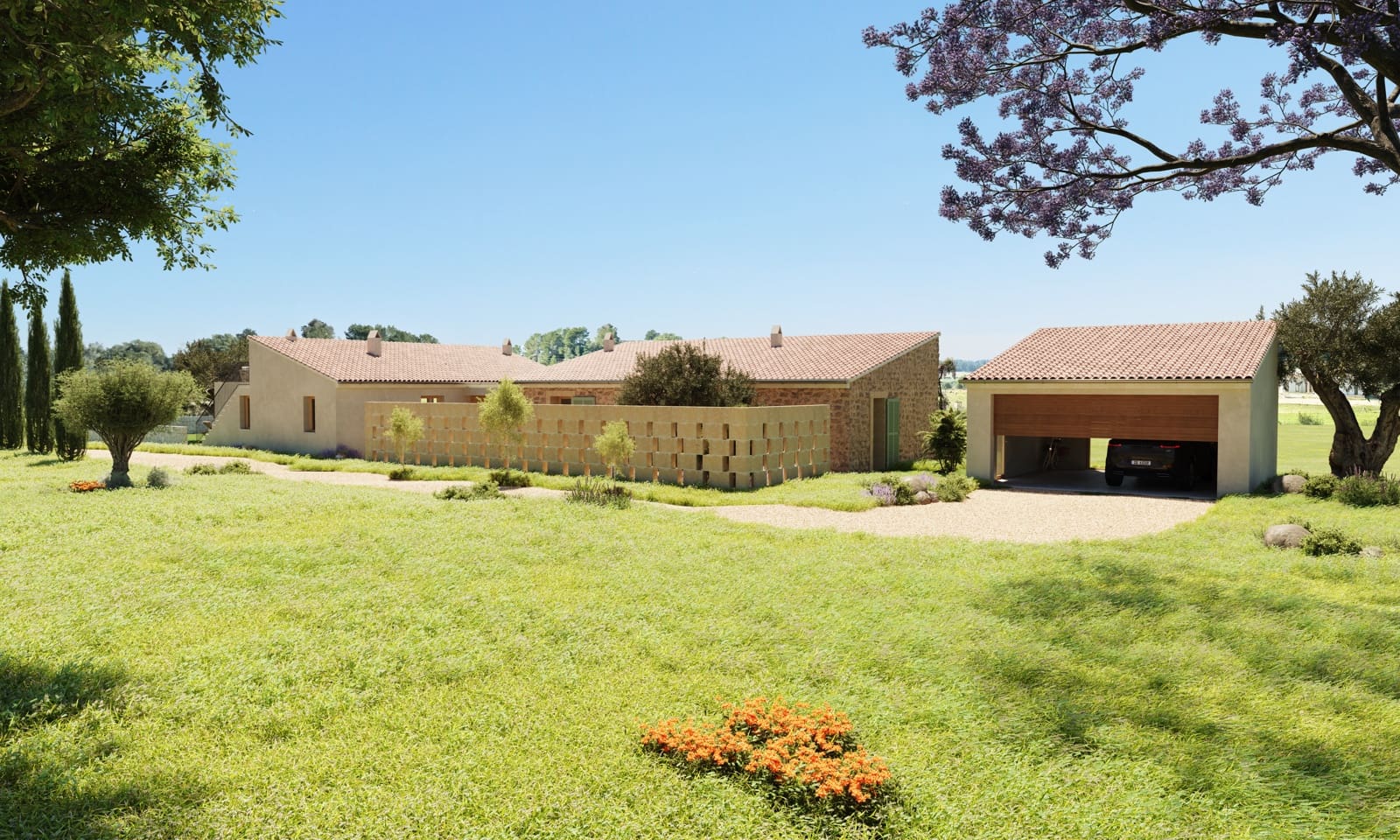 3 sovrum Finca/Hus på landet till salu i Algaida med pool garage - 1 900 000 € (Ref: 9706215)