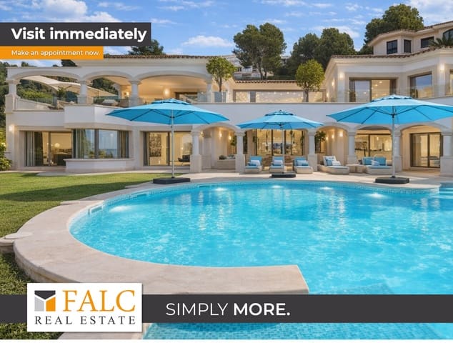 7 soverom Villa til salgs i Costa de la Calma, Calvià med svømmebasseng garasje - € 6 950 000 (Ref: 9709070)