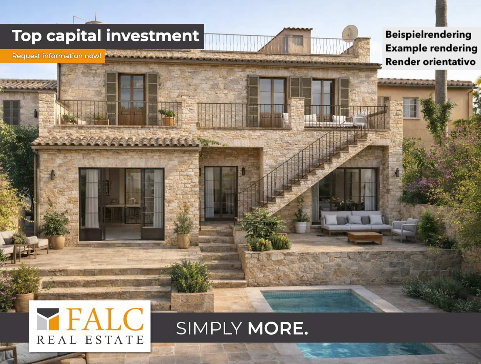 6 bedroom Townhouse for sale in Santa Maria del Cami with pool - € 665,000 (Ref: 9714070)