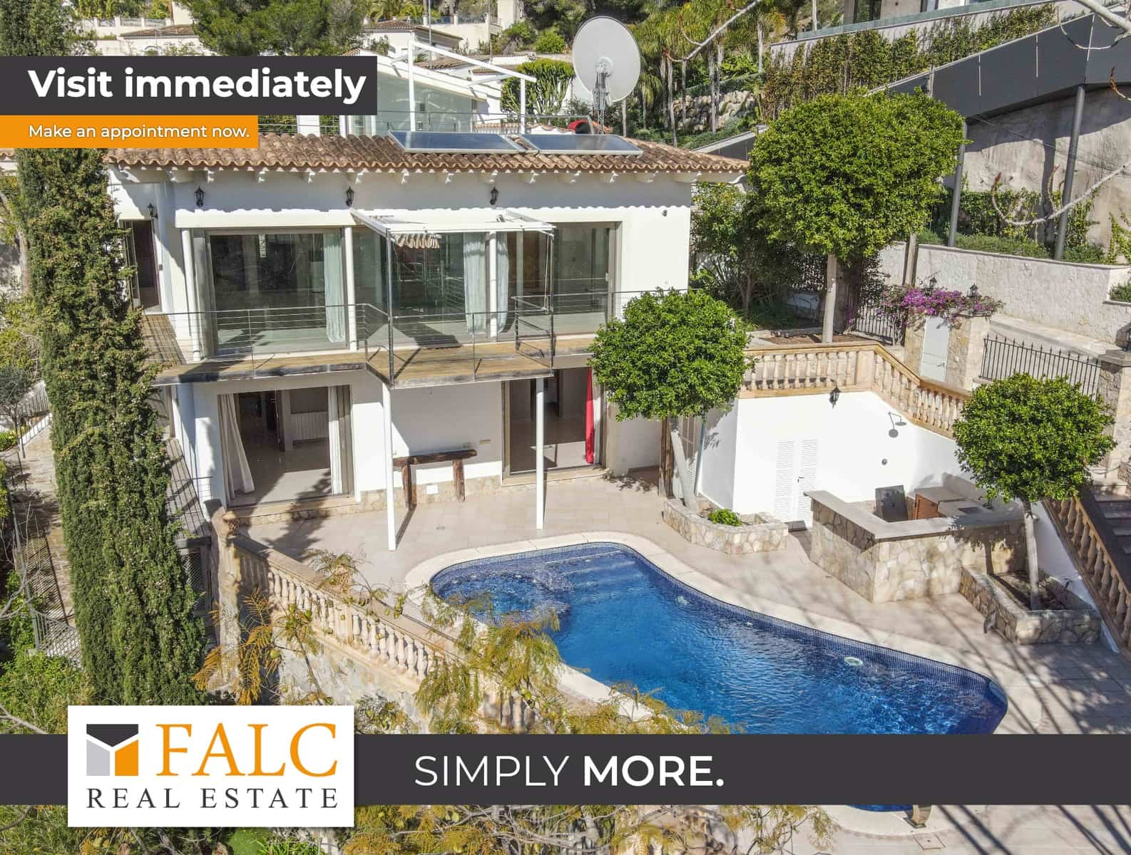 4 bedroom Villa for rent in Costa d'en Blanes with pool garage - € 6,500 (Ref: 9720562)