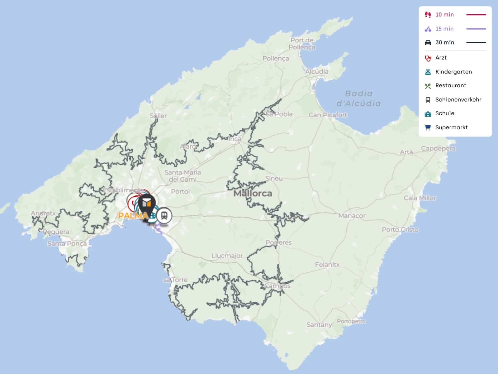 4 bedroom Apartment for rent in Palma de Mallorca - € 2,400 (Ref: 9729437)