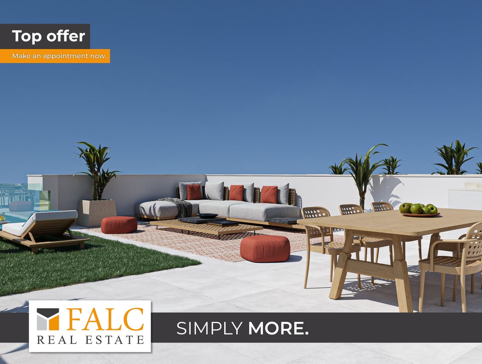 3 soverom Rekkehus til salgs i Torre-Pacheco med svømmebasseng - € 269 000 (Ref: 9743112)