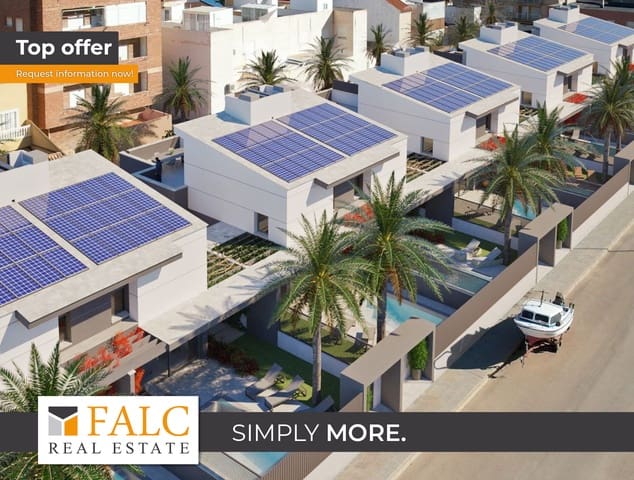 3 bedroom Terraced Villa for sale in Los Nietos, Cartagena with pool garage - € 374,900 (Ref: 9743115)