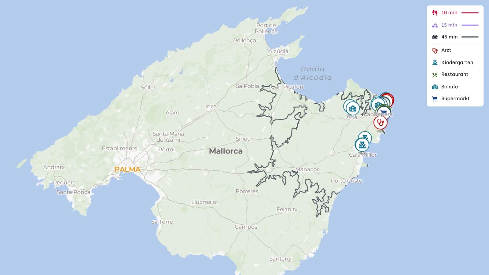 2 sypialnia Apartament na sprzedaż w Capdepera z basenem garażem - 549 000 € (Ref: 9758053)