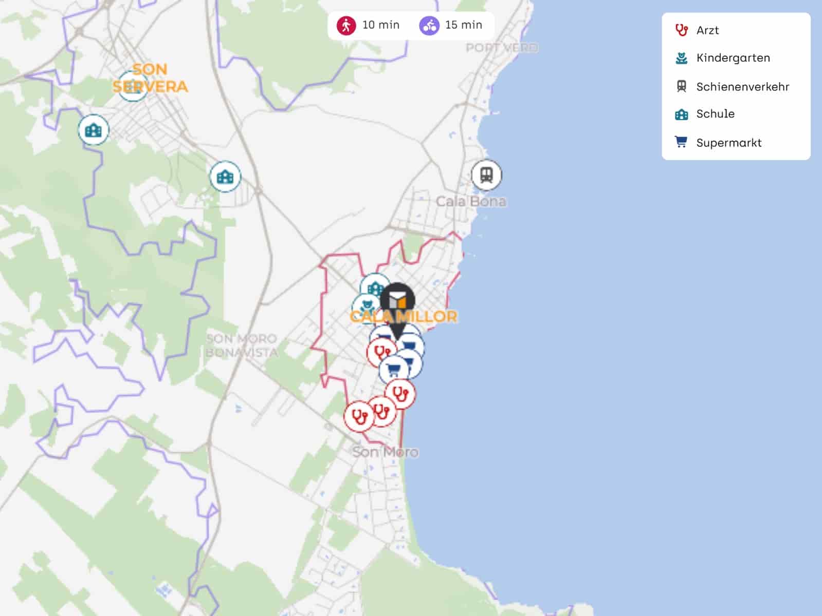 2 bedroom Apartment for sale in Cala Millor with garage - € 289,000 (Ref: 9763895)