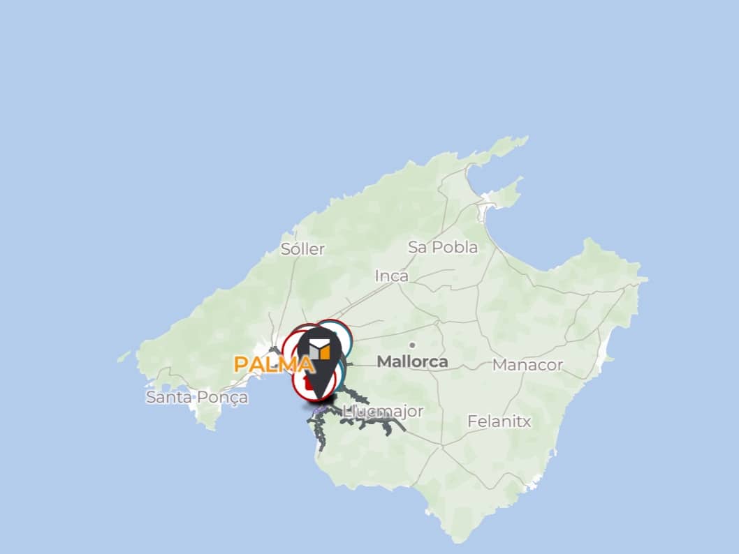 1 quarto Penthouse para arrendar em L'Arenal / S'Arenal com garagem - 1 950 € (Ref: 9793310)