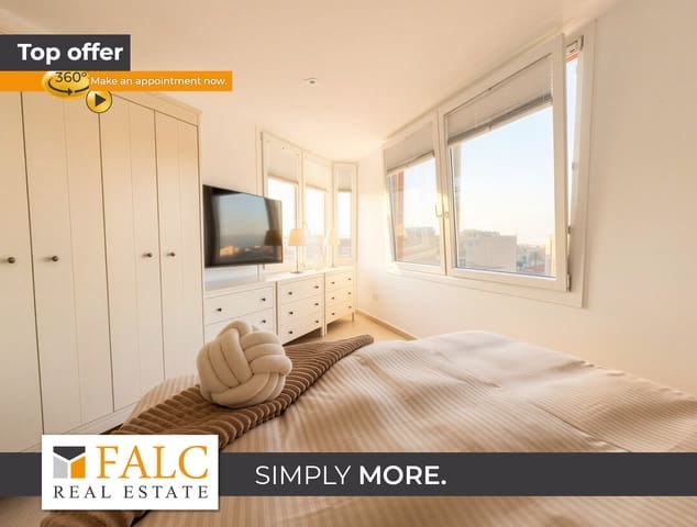 Penthouse de 1 chambre à louer à L'Arenal / S'Arenal, Llucmajor avec garage - 1 950 € (Ref: 9793310)