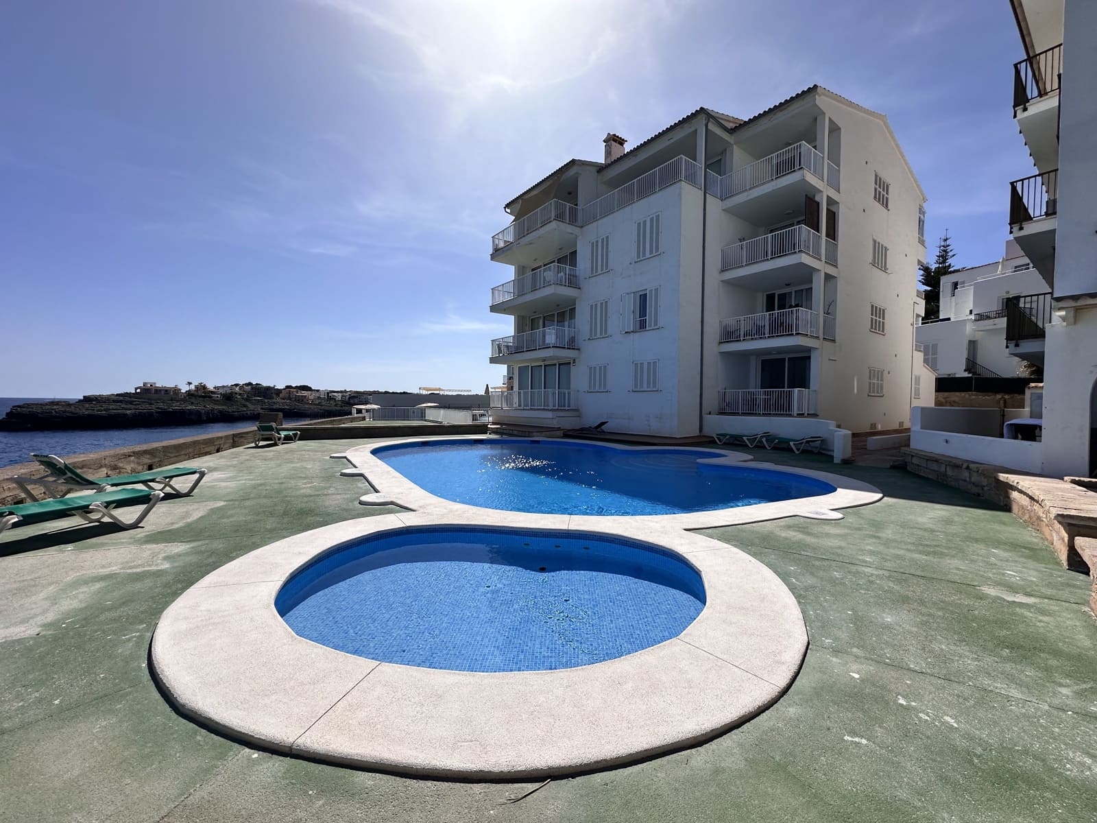 3 makuuhuone Huoneisto myytävänä paikassa Portocolom mukana uima-altaan 
autotalli - 560 000 € (Ref: 9798264)