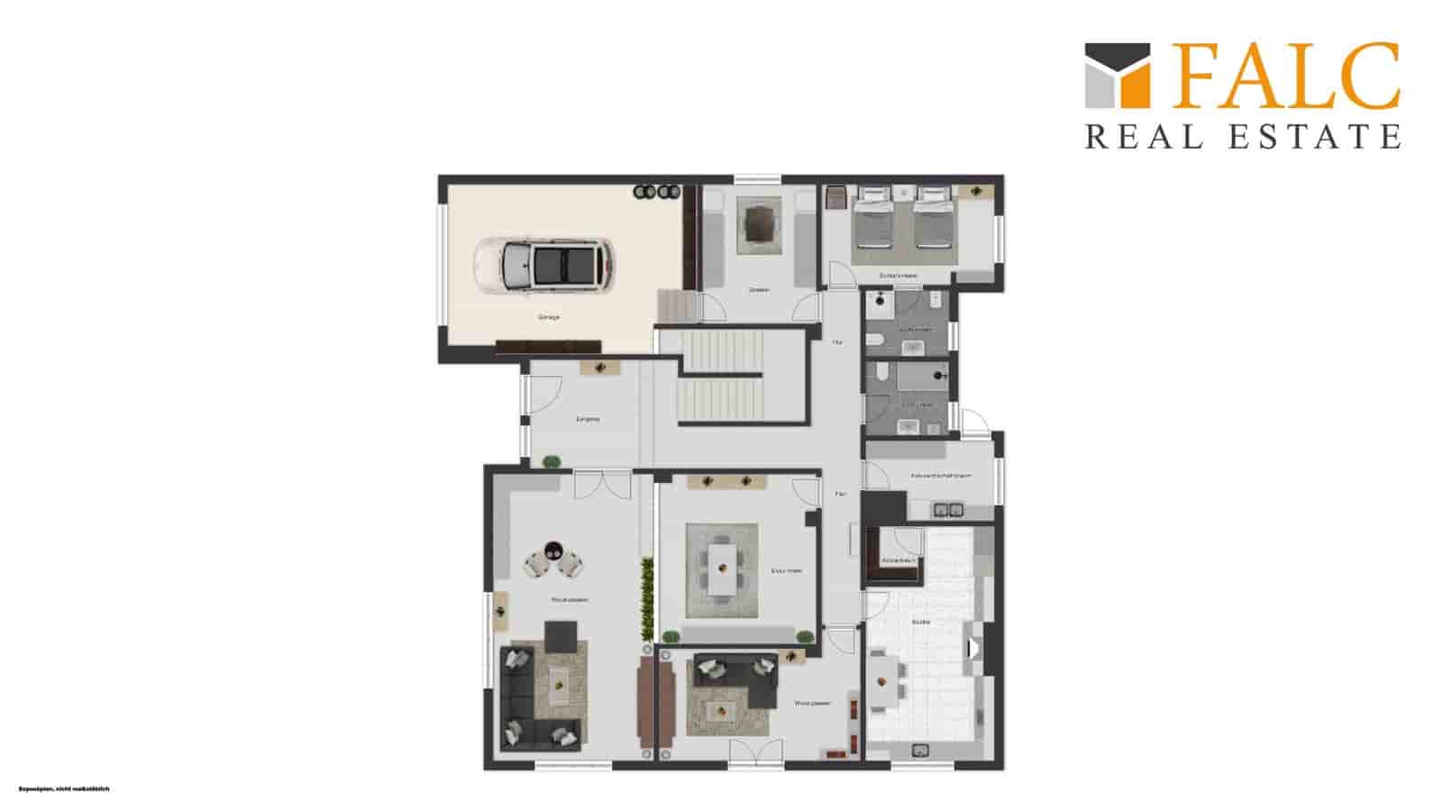 8 makuuhuone Huvila myytävänä paikassa Palma de Mallorca mukana uima-altaan 
autotalli - 2 420 000 € (Ref: 9802610)