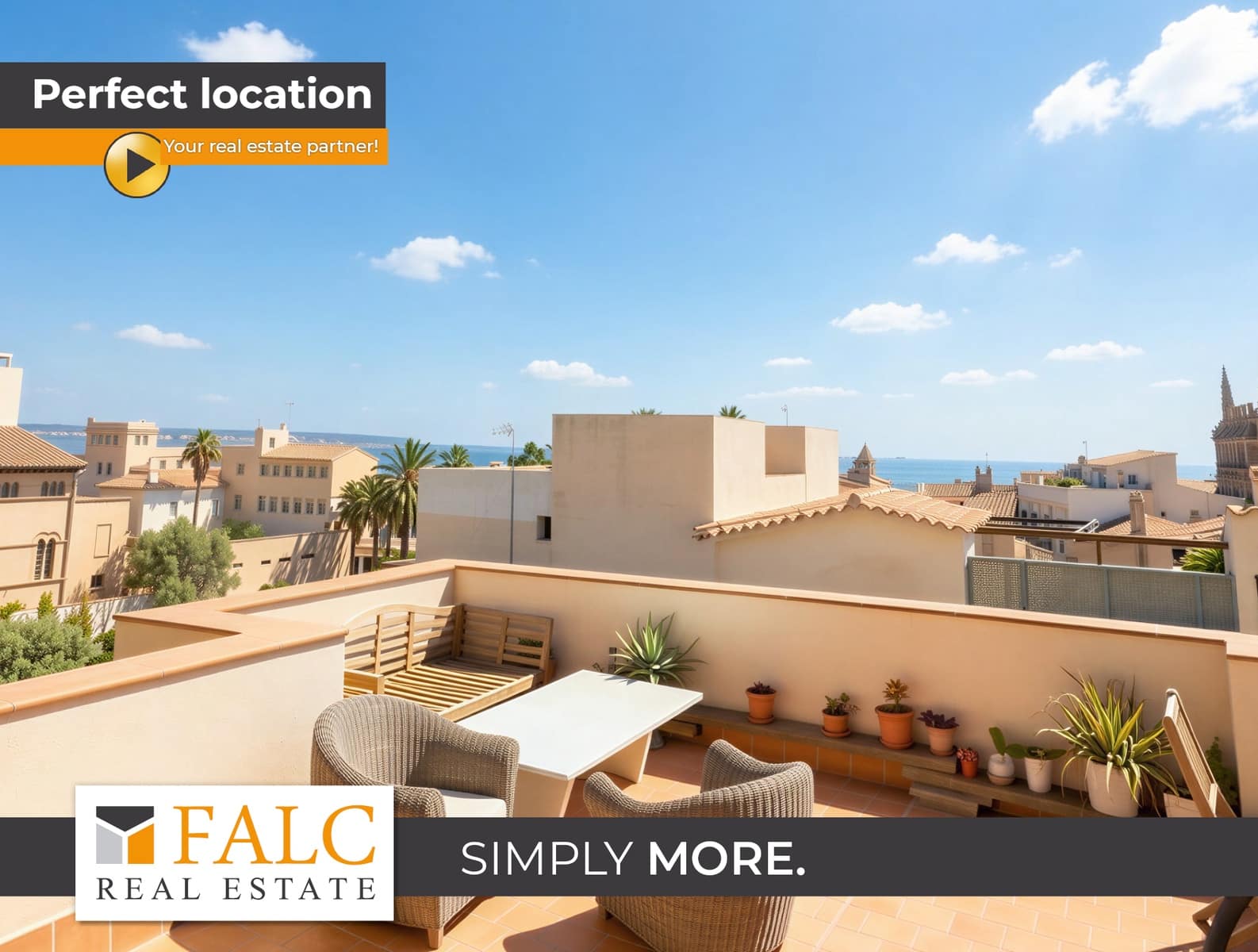 3 camera da letto Appartamento in vendita in Palma de Mallorca - 780.000 € (Rif: 9805832)