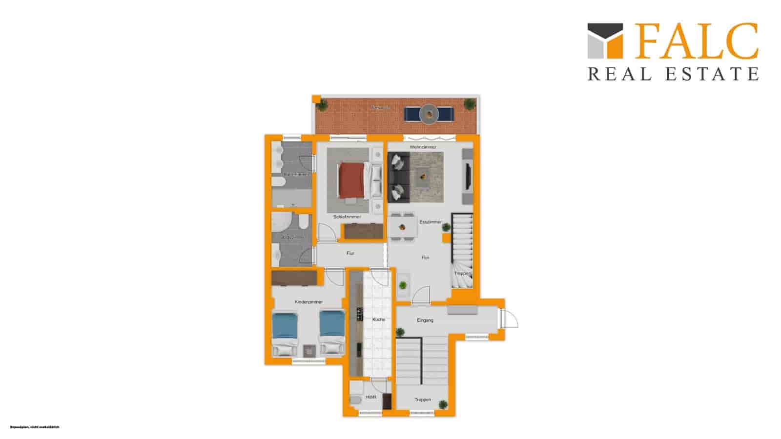 2 soverom Penthouse til salgs i Calas de Mallorca med svømmebasseng - € 379 000 (Ref: 9833075)