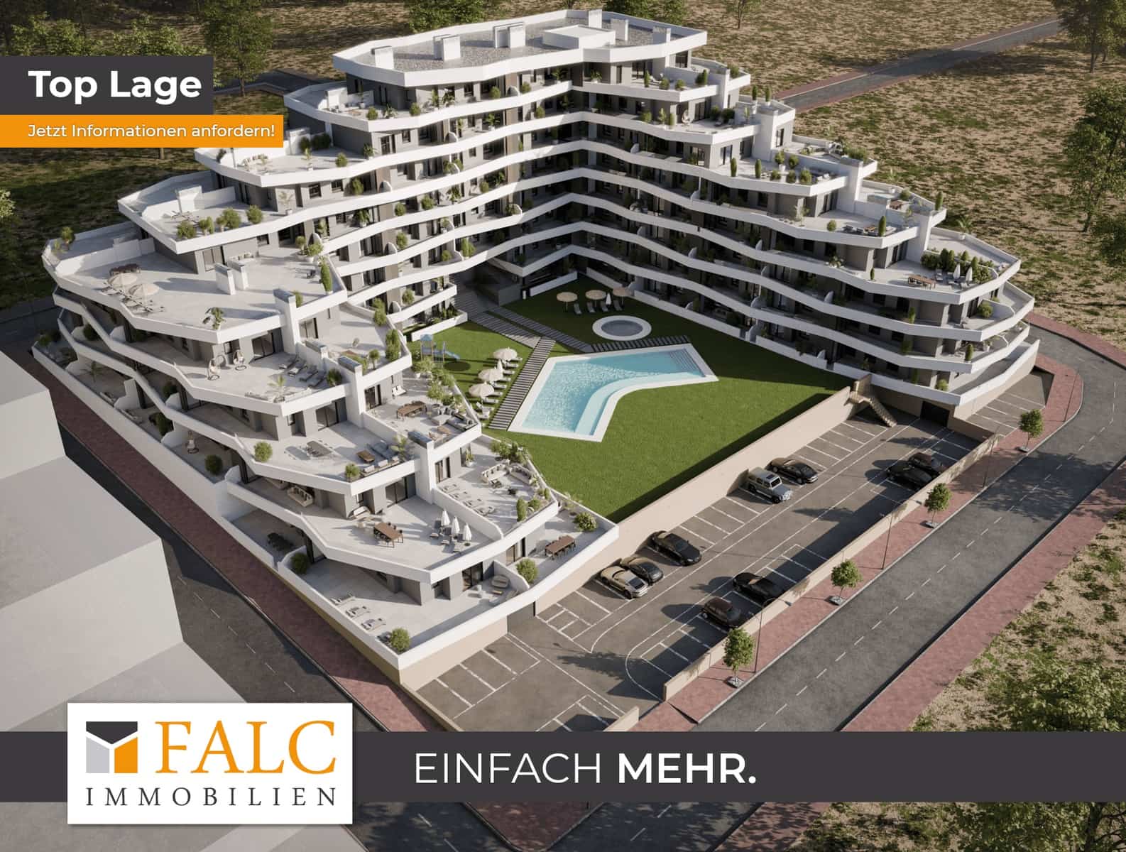 3 sypialnia Apartament na sprzedaż w San Miguel de Salinas z basenem - 319 900 € (Ref: 9840655)