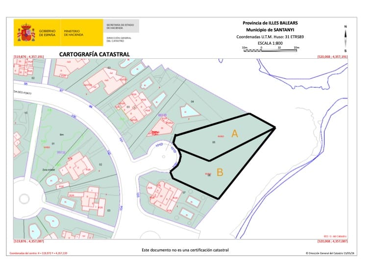 Undeveloped Land for sale in Santanyi - € 1,500,000 (Ref: 9840681)