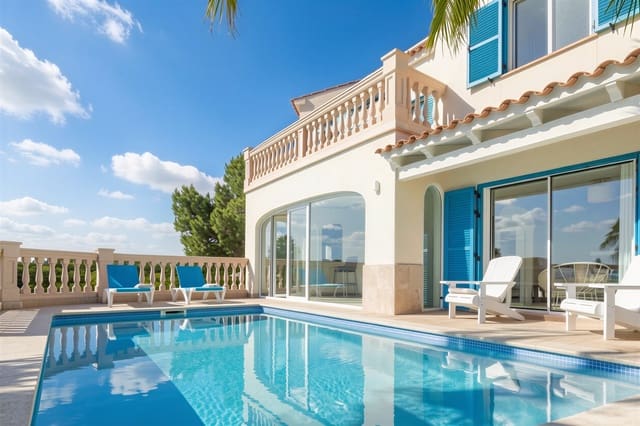 3 sypialnia Willa na sprzedaż w Cala Pi, Llucmajor z basenem garażem - 2 490 000 € (Ref: 9841857)