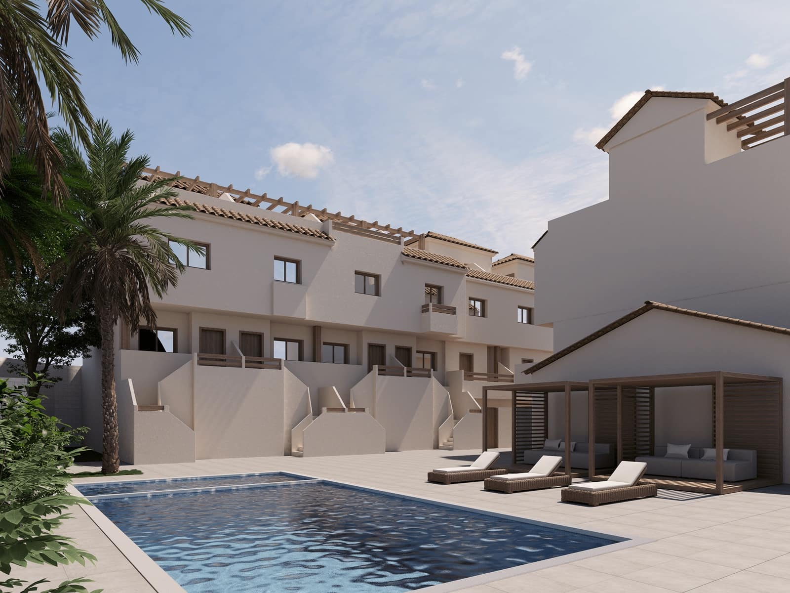 3 bedroom Terraced Villa for sale in Portman with pool garage - € 220,500 (Ref: 9898586)