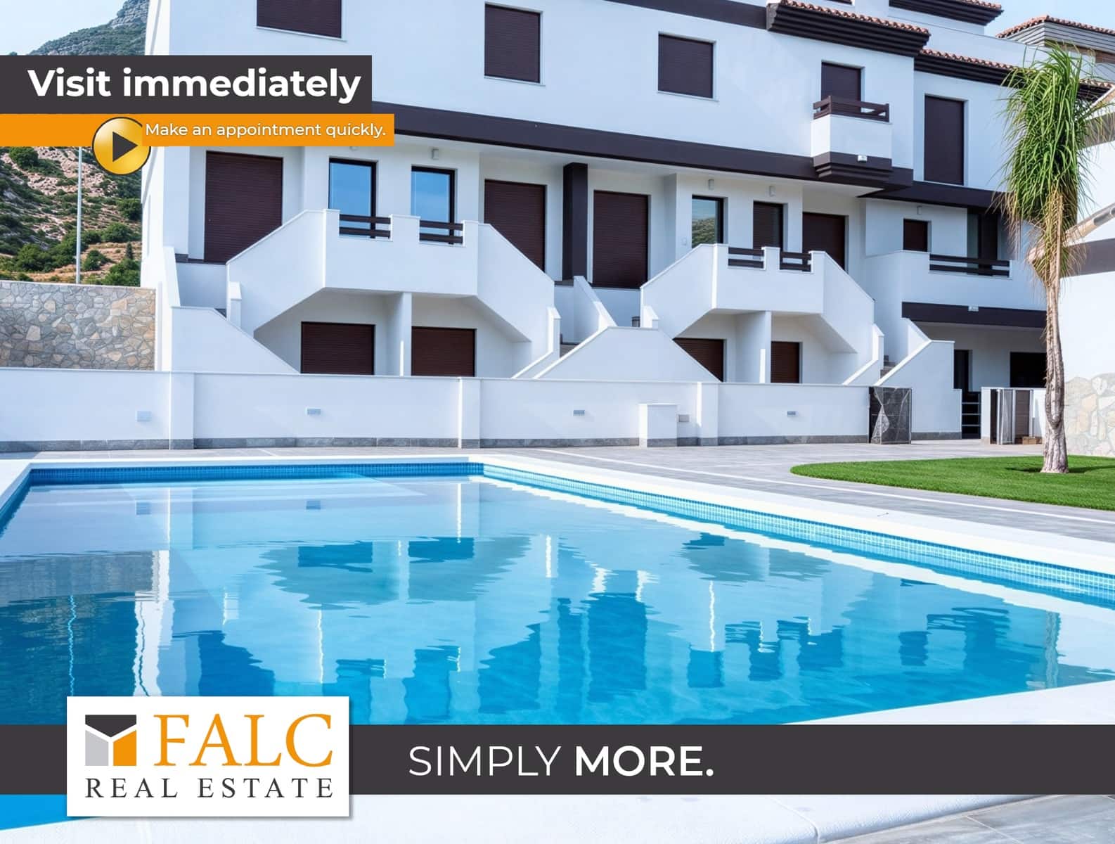3 bedroom Terraced Villa for sale in Portman with pool garage - € 220,500 (Ref: 9898586)