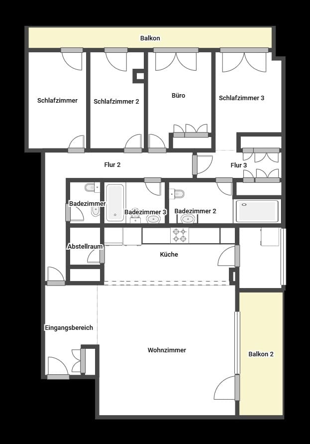 4 camera da letto Appartamento in vendita in Palma de Mallorca con piscina garage - 825.000 € (Rif: 9911530)