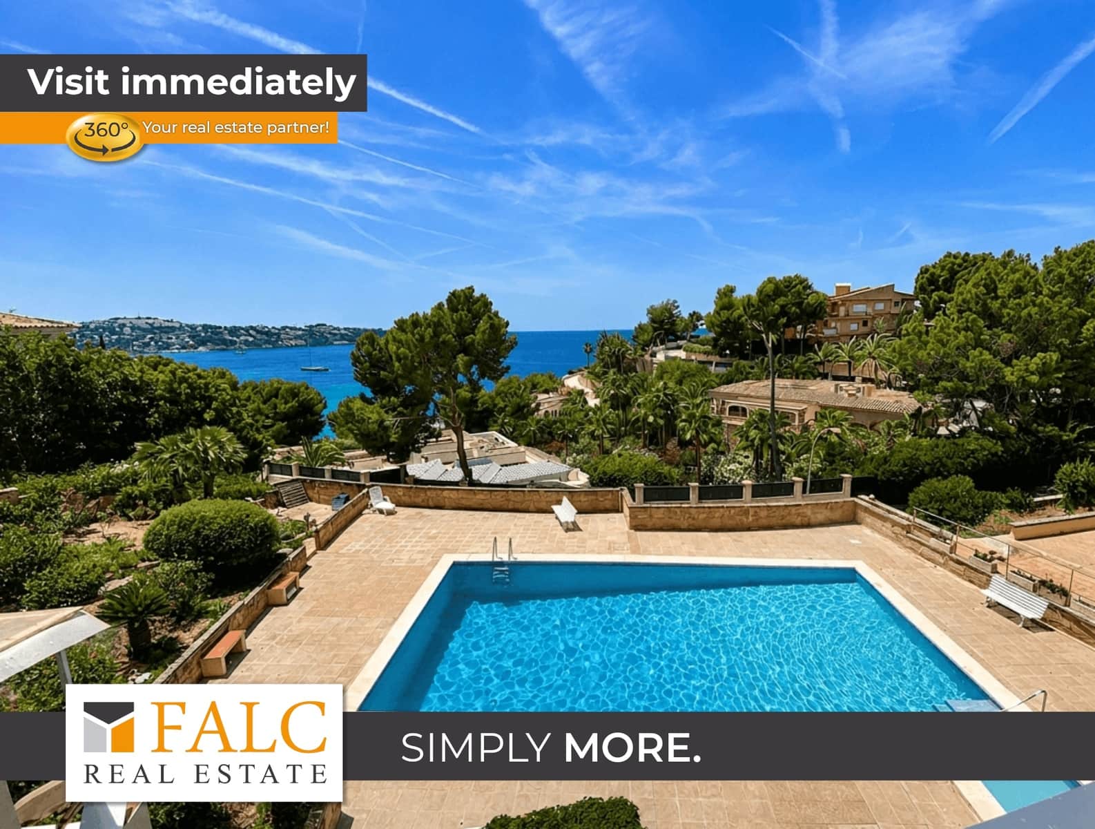 Apartment for sale in Costa de la Calma with pool - € 289,000 (Ref: 9922927)