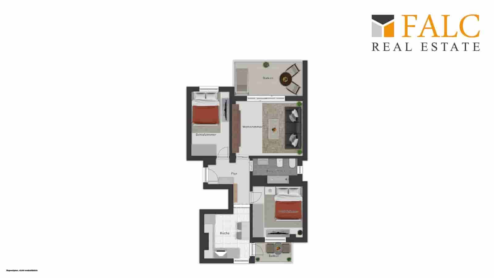 2 bedroom Apartment for rent in Palma de Mallorca - € 1,500 (Ref: 9928477)