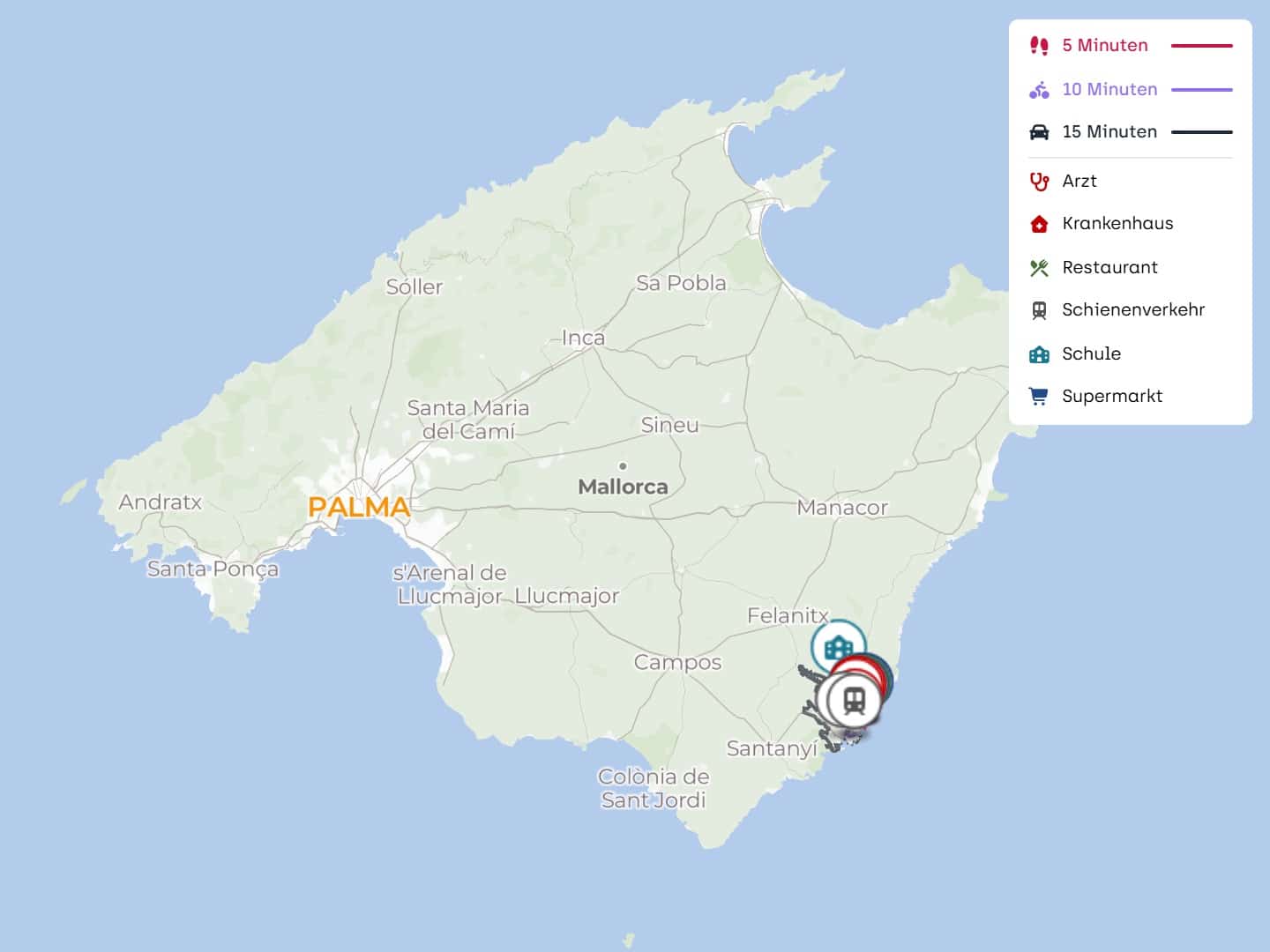 17 bedroom Commercial for sale in Cala d'Or with pool - € 2,400,000 (Ref: 9932286)