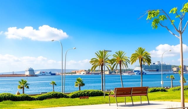 3 bedroom Apartment for rent in Nou Llevant, Palma de Mallorca - € 2,100 (Ref: 9938691)