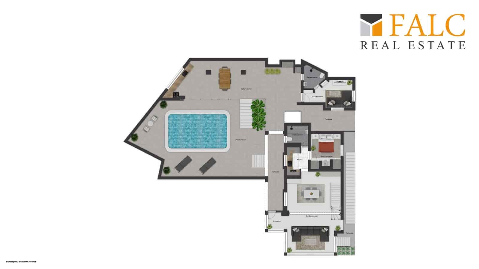 3 sypialnia Willa na sprzedaż w Puerto de Andratx z basenem garażem - 3 950 000 € (Ref: 9943802)
